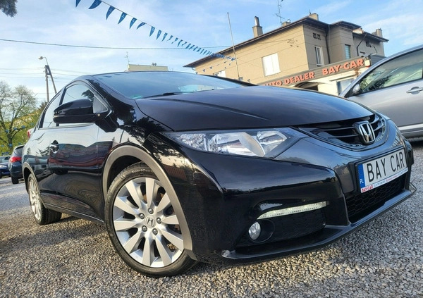 Honda Civic cena 39900 przebieg: 140221, rok produkcji 2013 z Brzeg małe 781